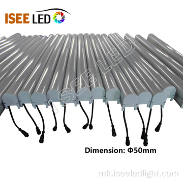 DMX RGB LED линеарна цевка светлина 16 сегменти